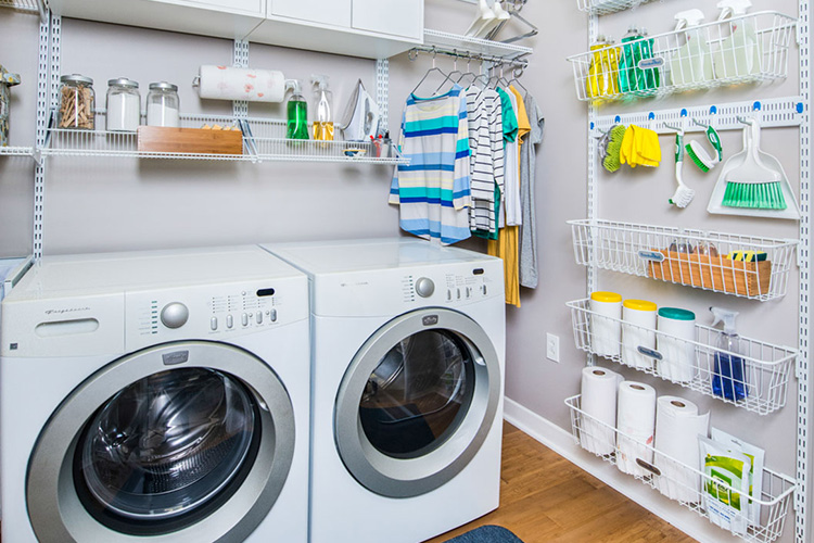 office den laundry room living room organization